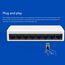 Switch di rete Fast Ethernet LAN HUB Tenda S108 8 porte 10 / 100Mbps PC5593 6922447176329