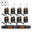XTUGA IEM1200 – Sistema In-Ear Monitor Wireless UHF con 8 Bodypack CA8836EU 6922223454887