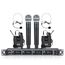 XTUGA A140-HB – Sistema Microfonico Wireless UHF a 4 Canali con Auricolari Lavalier EDA005198401B 6922120283547