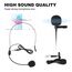 XTUGA A140-HB – Sistema Microfonico Wireless UHF a 4 Canali con Auricolari Lavalier EDA005198401B 6922120283547