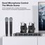 XTUGA A140-HB – Sistema Microfonico Wireless UHF a 4 Canali con Auricolari Lavalier EDA005198401B 6922120283547