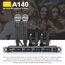 XTUGA A140-HB – Sistema Microfonico Wireless UHF a 4 Canali con Auricolari Lavalier EDA005198401B 6922120283547