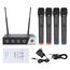 XTUGA S400 – Sistema Microfonico Wireless UHF a 4 Canali con 4 Microfoni Palmari  EDA005204901B 6922189124484