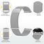 Cinturino Milano con doppia maglia magnetica in acciaio per Huawei Watch GT3 Pro 46mm Argento SYA002330305A 6922699005834